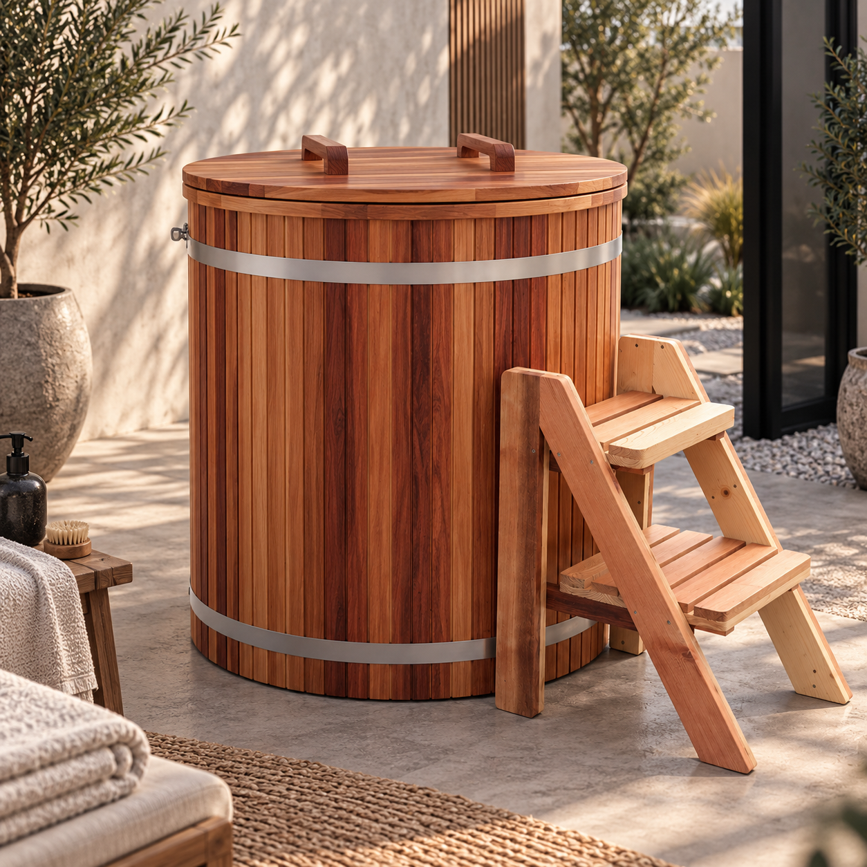 Nord Wooden Ice Bath & Cold Plunge