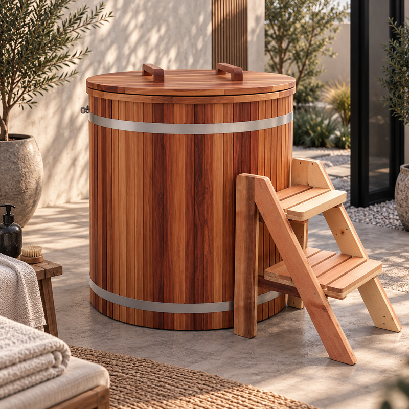 Nord Wooden Ice Bath & Cold Plunge