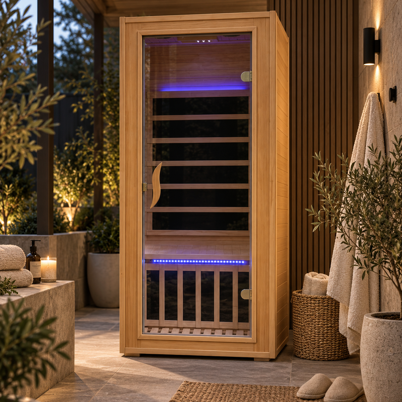 Solo 1 Person Far Infrared Sauna